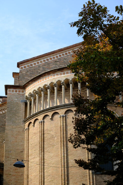 Apse of the Cathedral of Lodi. - MyVideoimage.com | Foto stock & Video footage