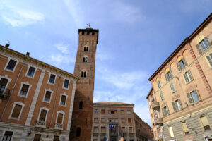 Asti Tower. Trojan Tower of Asti. Stock photos. - MyVideoimage.com | Foto stock & Video footage