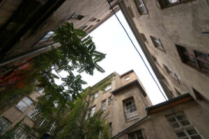 Berlin, Germany, 13 June 2018. Old residential buildings. Foto Berlino. Berlin photos