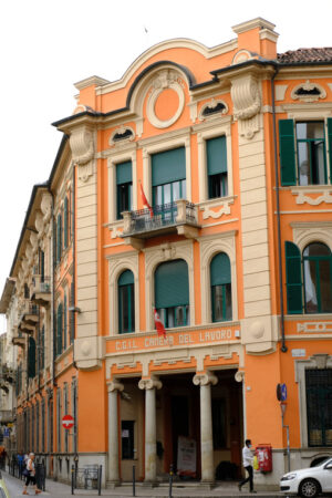 CGIL Alessandria. Headquarters of the CGIL of Alessandria. Foto stock royalty free. - MyVideoimage.com | Foto stock & Video footage