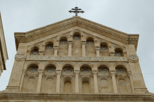 Cagliari Cathedral. Cagliari Cathedral. Stock photos. - MyVideoimage.com | Foto stock & Video footage