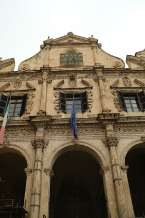 Cagliari church. Church of San Michele in Cagliari. Stock photos. - MyVideoimage.com | Foto stock & Video footage