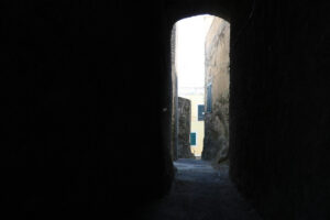 Characteristic street in the ancient village of Forio on the Isl - MyVideoimage.com