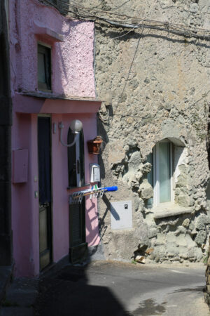 Characteristic street in the ancient village of Forio on the Isl - MyVideoimage.com