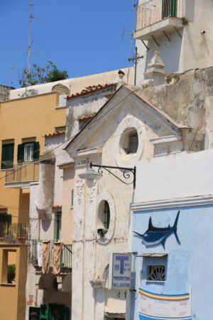 Chiesa Procida. Village of Marina Corricella, Procida Island, Mediterranean Sea, - MyVideoimage.com | Foto stock & Video footage