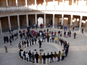 Choir at the Palazzo Carlo in the Alhambra. - MyVideoimage.com