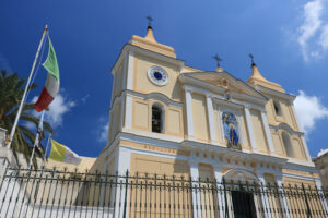 Church of San Vito Martire in Forio on the island of Ischia. San Vito is the patron saint of the largest country on the island. - MyVideoimage.com