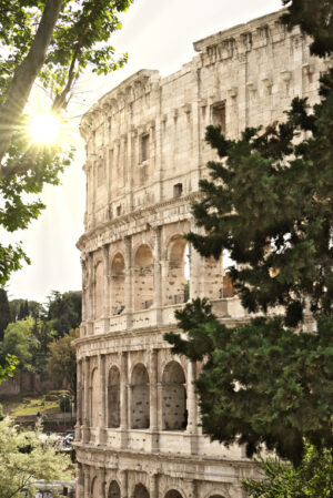 Colosseo Roma. Particolare del Colosseo chiamato anche Anfiteatro Flavio. - MyVideoimage.com | Foto stock & Video footage