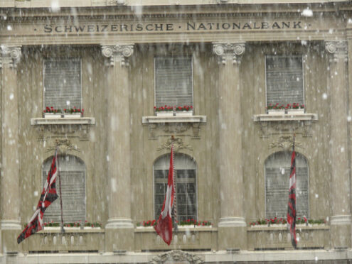 Facade of the National Bank. - MyVideoimage.com