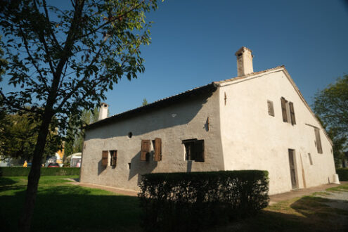 Farmhouse of Verdi. Giuseppe Verdi’s birthplace. Stock photos. - MyVideoimage.com | Foto stock & Video footage