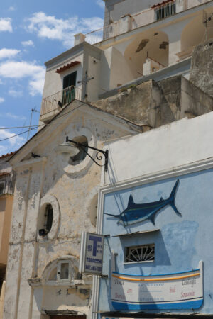 Fishermen’s houses. Procida photos. Village of Marina Corricella, Procida Island, Mediterranean Sea, - MyVideoimage.com | Foto stock & Video footage