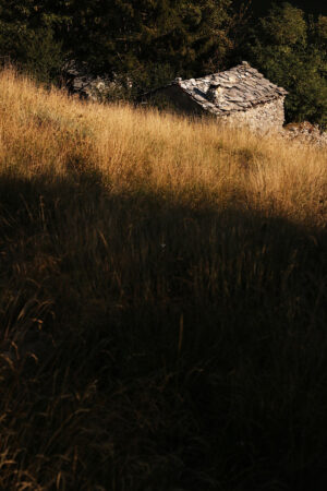 Garfagnana Italy. Garfagnana, Campocatino, Apuan Alps, Lucca, Tuscany. Italy. Small house in stone and white marble stones - MyVideoimage.com | Foto stock & Video footage