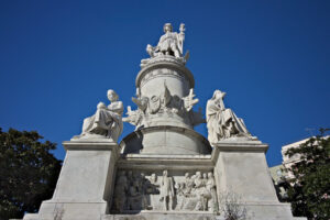 Genoa. Christopher Columbus Monument - MyVideoimage.com | Foto stock & Video footage