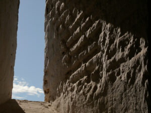 Granada, Spain. An ancient wall in the Alhambra. Granada foto. Granada photo