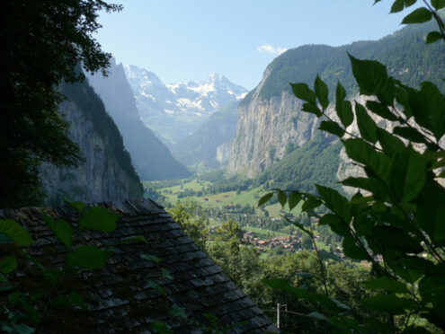 Grindelwald. Switzerland. The valley of the small town. Foto Svizzera. Switzerland photo