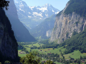 Grindelwald. Switzerland. The valley of the small town. Foto Svizzera. Switzerland photo