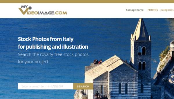 Homepage Myvideoimage. Photo and video stock. Immagini italiane