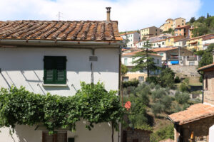 House in the town of Montecerboli, Near Larderello. A typical Tu - MyVideoimage.com