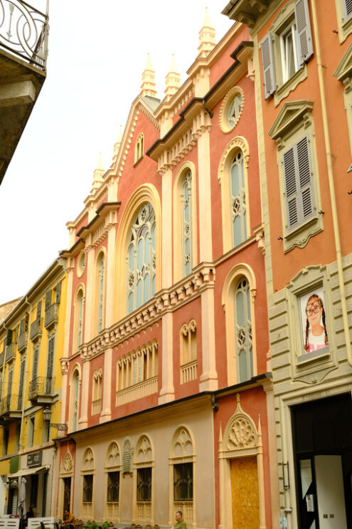 Jewish temple. Synagogue of Alessandria. Stock photos. - MyVideoimage.com | Foto stock & Video footage