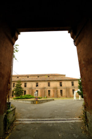 Large door. Fortress of the Citadel of Alessandria. Stock photos. - MyVideoimage.com | Foto stock & Video footage