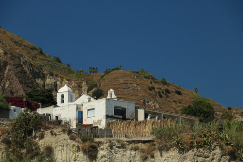 Mediterranean village on the island of Ischia. Near Sant’Angelo. Foto Ischia photos.