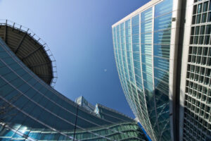 Palazzo Lombardia. Milano. Building headquarters of the Lombardy Region built with glass facade. - MyVideoimage.com | Foto stock & Video footage