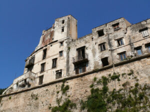 Palermo, Sicily, Italy. Degraded and uninhabited houses. - MyVideoimage.com