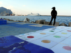 Palermo, Sicily, Italy. View of the waterfront. - MyVideoimage.com