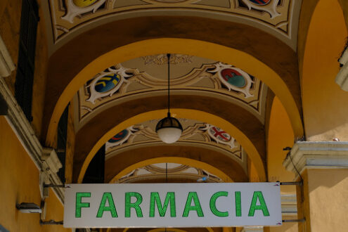 Pharmacy sign. - MyVideoimage.com | Foto stock & Video footage