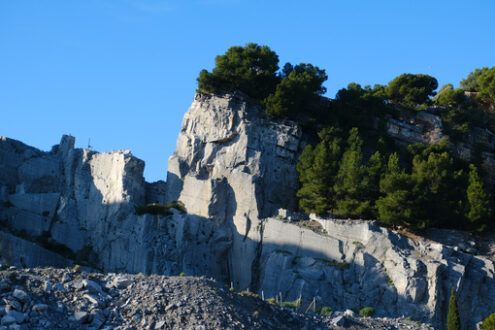 Portoro quarries marble. Portovenere. Palmaria Island, near the Cinque Terre. La Spezia, Italy. - MyVideoimage.com | Foto stock & Video footage