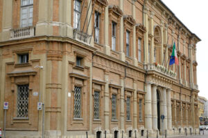 Prefecture of Alessandria. Palace of the Prefecture of Alessandria. Stock photos. - MyVideoimage.com | Foto stock & Video footage