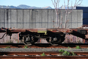 Railway station and container depot. - MyVideoimage.com