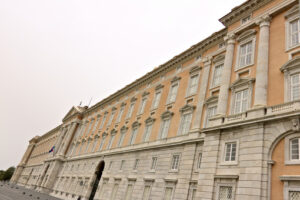 Reggia di Caserta, Italy. External main facade of the palace. Caserta royal palace photo