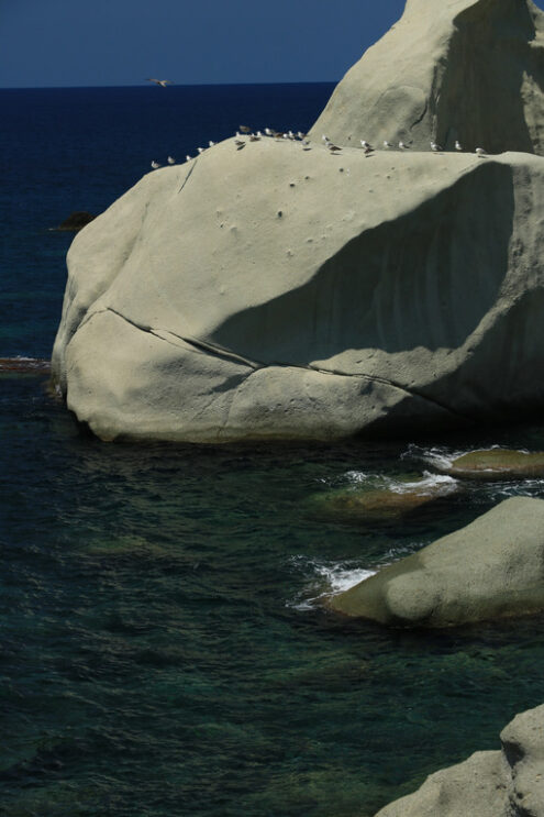 Rocks of falling in love in Forio on the island of Ischia near N - MyVideoimage.com