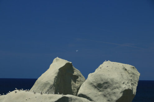 Rocks of falling in love in Forio on the island of Ischia near N - MyVideoimage.com