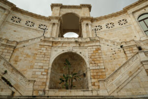 Saint Remy bastion. Bastion of Saint Remy in Cagliari. Stock photos. - MyVideoimage.com | Foto stock & Video footage