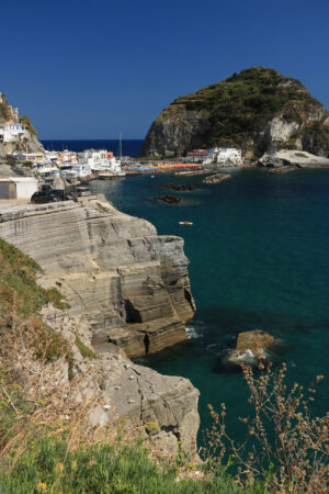 Sant’angelo di Ischia, Mediterranean sea near Naples. The mountain. Foto Ischia photos.