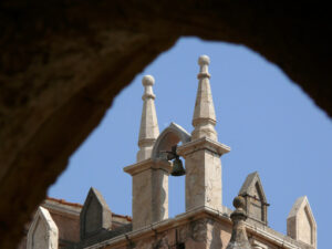 Small bell of a church in Palermo in Italy - MyVideoimage.com