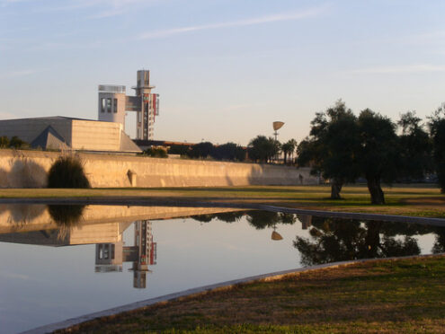 The remains of the Seville Expo 2002. Sevilla photo