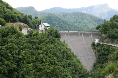 Vagli, Garfagnana, Apuan Alps, Lucca, Tuscany. Italy.  07/09/201 - MyVideoimage.com | Foto stock & Video footage