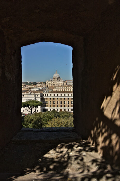 Vatican Palaces, Rome. Vatican City and St. Peter’s Basilica. - MyVideoimage.com | Foto stock & Video footage