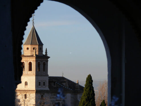 View of the Alhambra complex - MyVideoimage.com