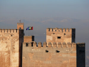 View of the Alhambra complex. - MyVideoimage.com