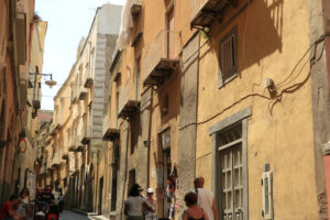 Village of Procida. Village of Procida, Mediterranean Sea, near Naples. The characte - MyVideoimage.com | Foto stock & Video footage