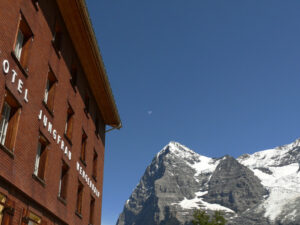 Wengen, Switzerland. 08/05/2009. Hotel Jungfrau Wengernalp. Foto Svizzera. Switzerland photo