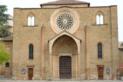 Windows to the sky. Windows on medieval church sky. Stock photos. - MyVideoimage.com | Foto stock & Video footage