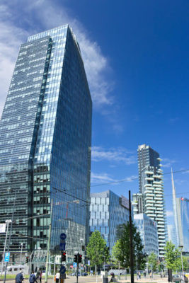 Foto grattacielo diamond tower a Milano